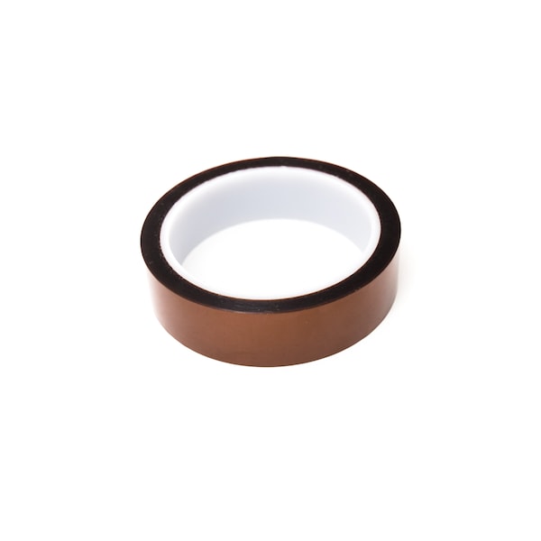 ESD Anti-Static High-Temperature Kapton Tape, 1 3/8 In. Wide X 36 Yards Long, Amber